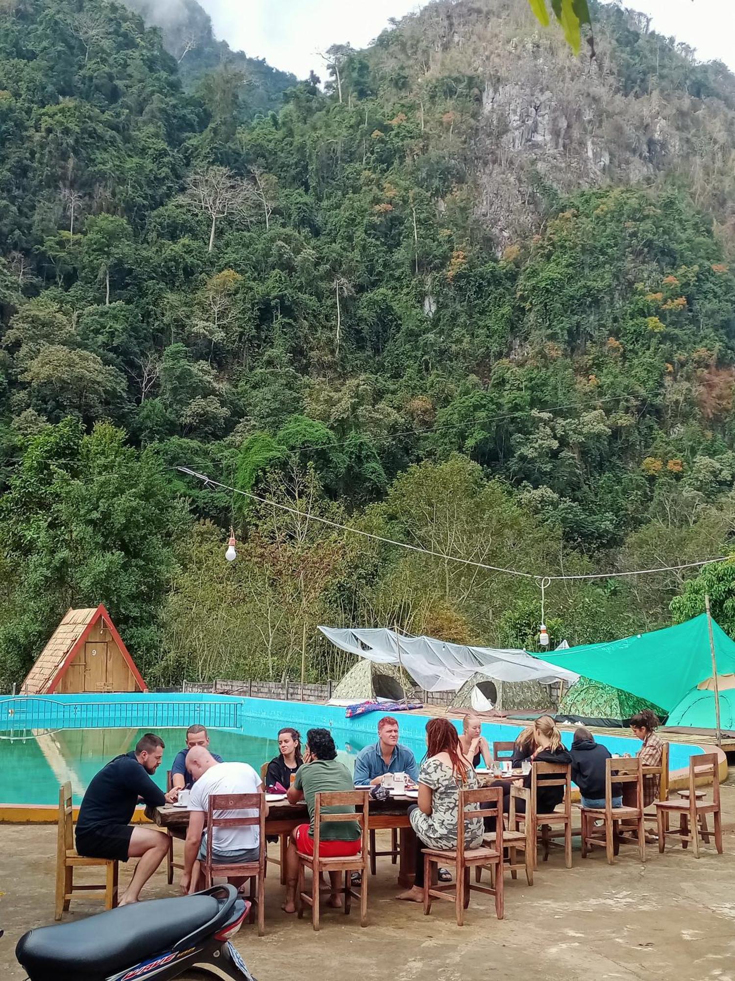 Campingsite Swimming Pool Ban Nongkham Exterior foto