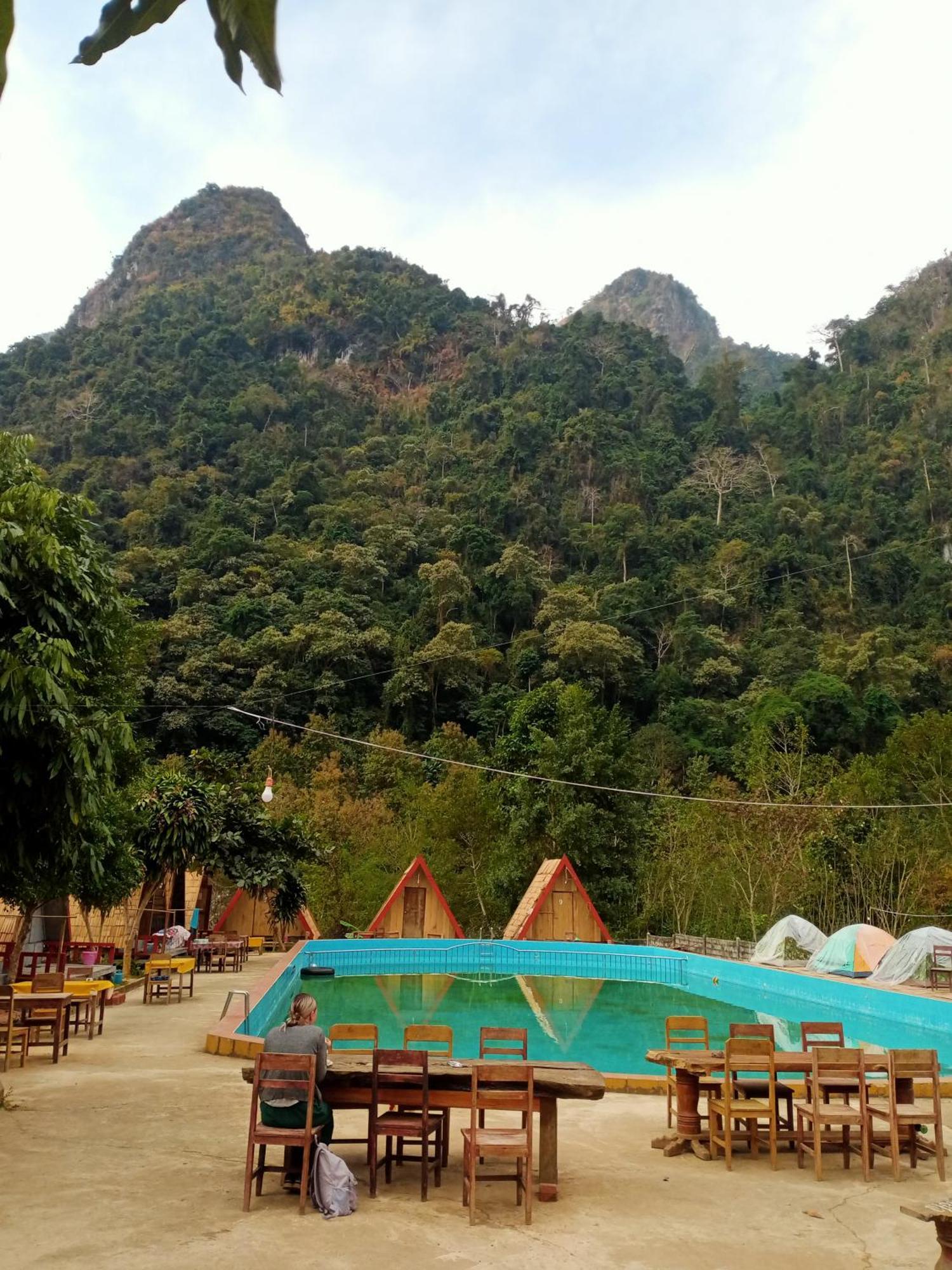 Campingsite Swimming Pool Ban Nongkham Exterior foto