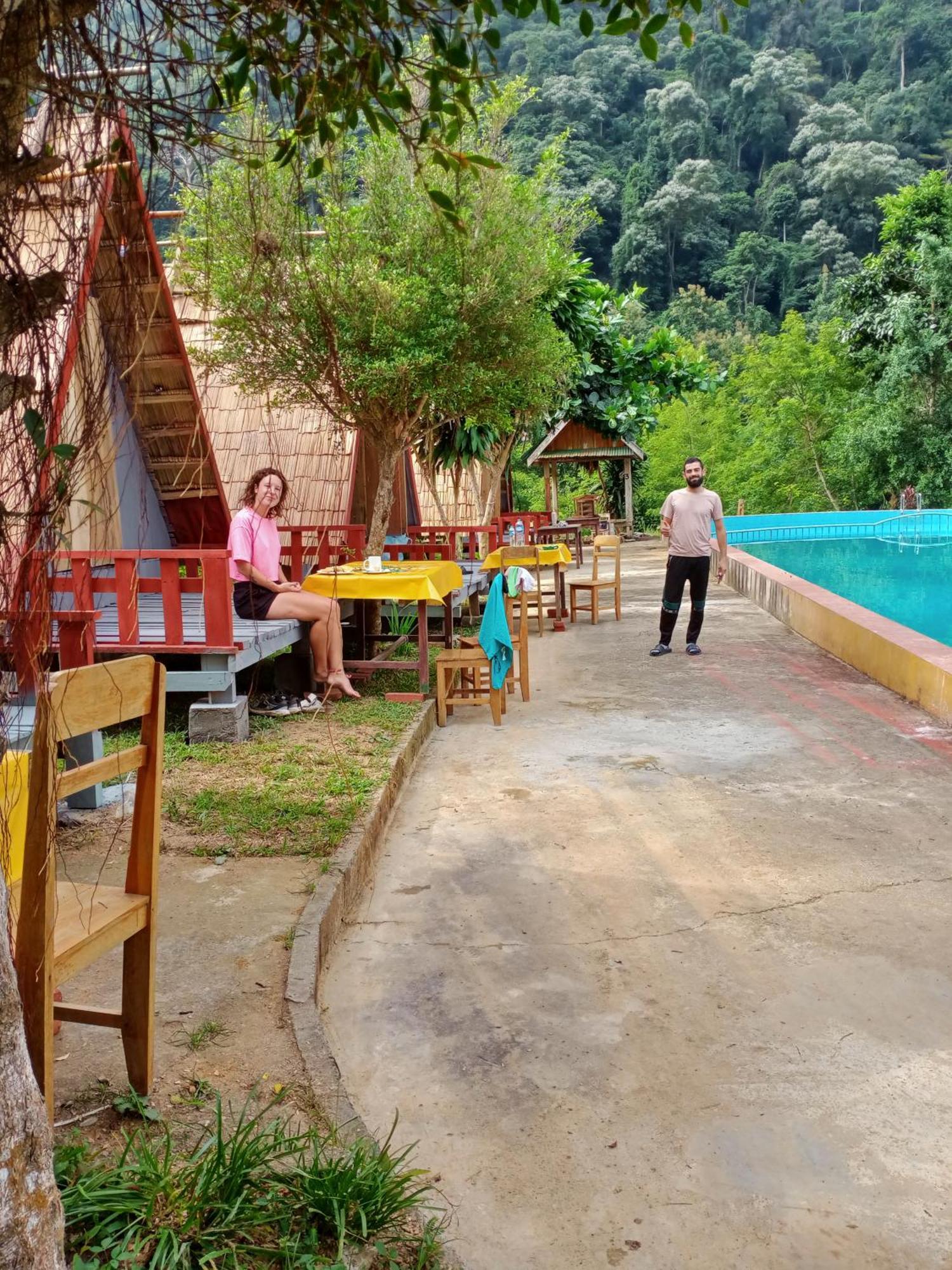 Campingsite Swimming Pool Ban Nongkham Exterior foto